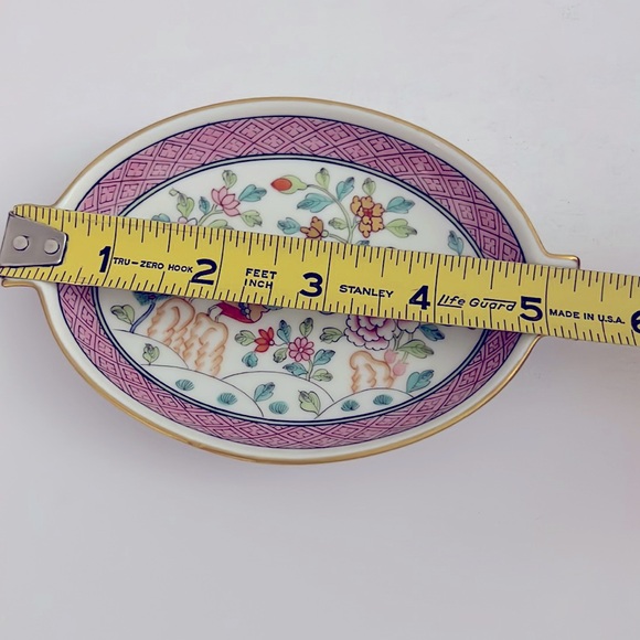 Herend Hungary Hand Painted Pin Tray Trinket Dish 7783, PP 126-B~VERY RARE-MINT - Picture 4 of 5